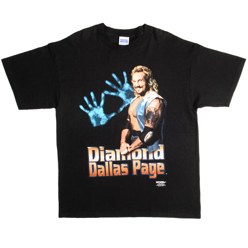 Vintage World Championship Wrestling Diamond Dallas Page Tee Shirt 1998 Size XL.