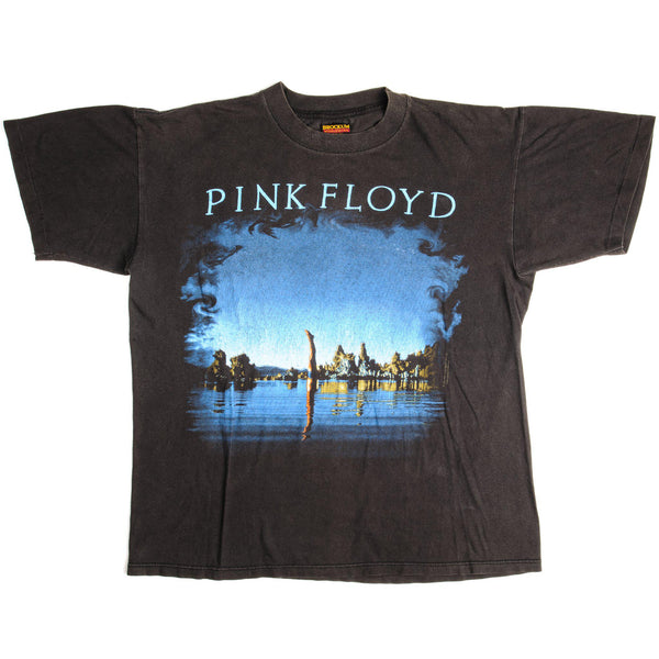 Vintage Pink Floyd Wish You Were Here Tee Shirt Size Large Made In USA With Single Stitch Sleeves.