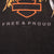 Vintage Harley Davidson Free & Proud Milwaukee Wisconsin Hanes Tee Shirt 1998 Size Large Made in USA.