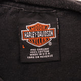 Vintage Harley Davidson Free & Proud Milwaukee Wisconsin Hanes Tee Shirt 1998 Size Large Made in USA.