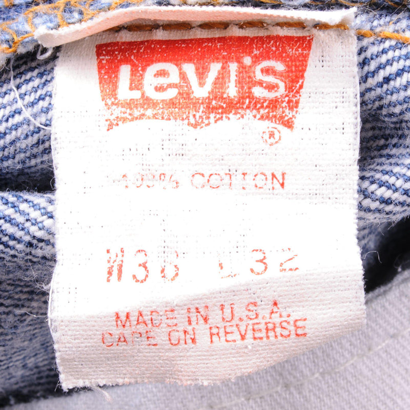 VINTAGE LEVIS 501 JEANS INDIGO 1988-1993 SIZE W34 L27 MADE IN USA
