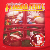 VINTAGE FLORIDA STATE SEMINOLES FOOTBALL TEE SHIRT 1990S SIZE XL MADE IN USA