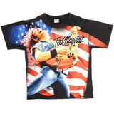 Vintage Ted Nugent One Nation Under Ted Tee Shirt 1990S Size Large With Single Stitch Sleeves.