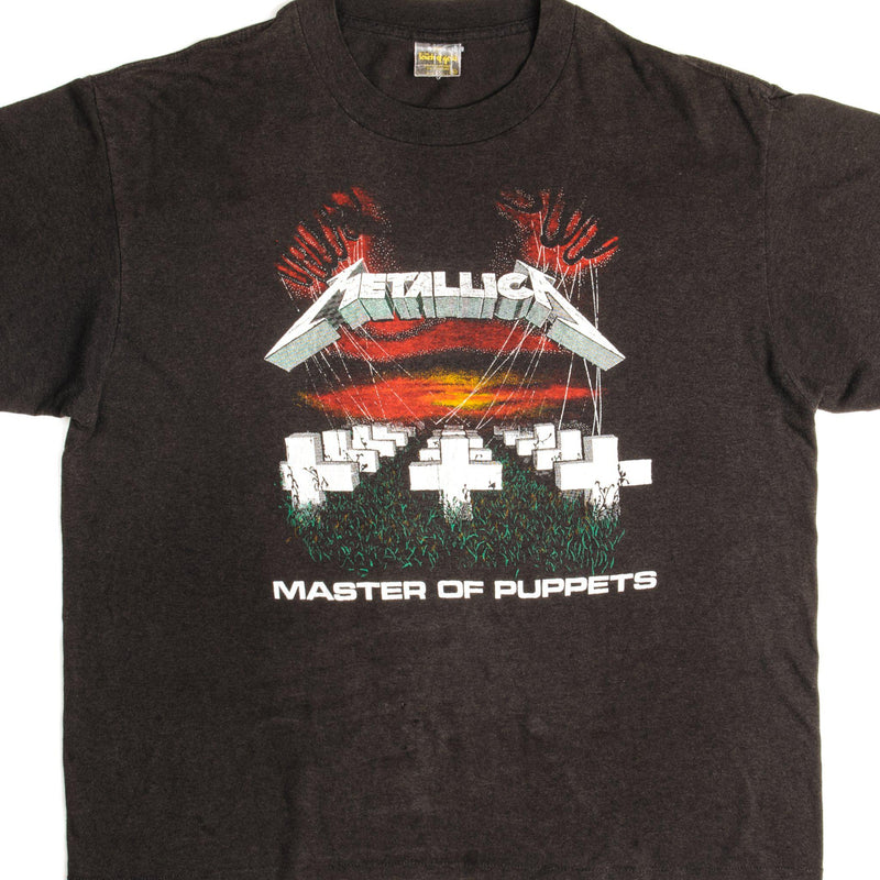 VINTAGE METALLICA TEE SHIRT 1980s SIZE LARGE MADE IN USA