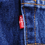 VINTAGE LEVIS 501 JEANS INDIGO 1990'S SIZE W30 L34 MADE IN USA