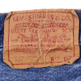 VINTAGE LEVIS 501 JEANS INDIGO 1970-1985 SIZE W37 L31 MADE IN USA