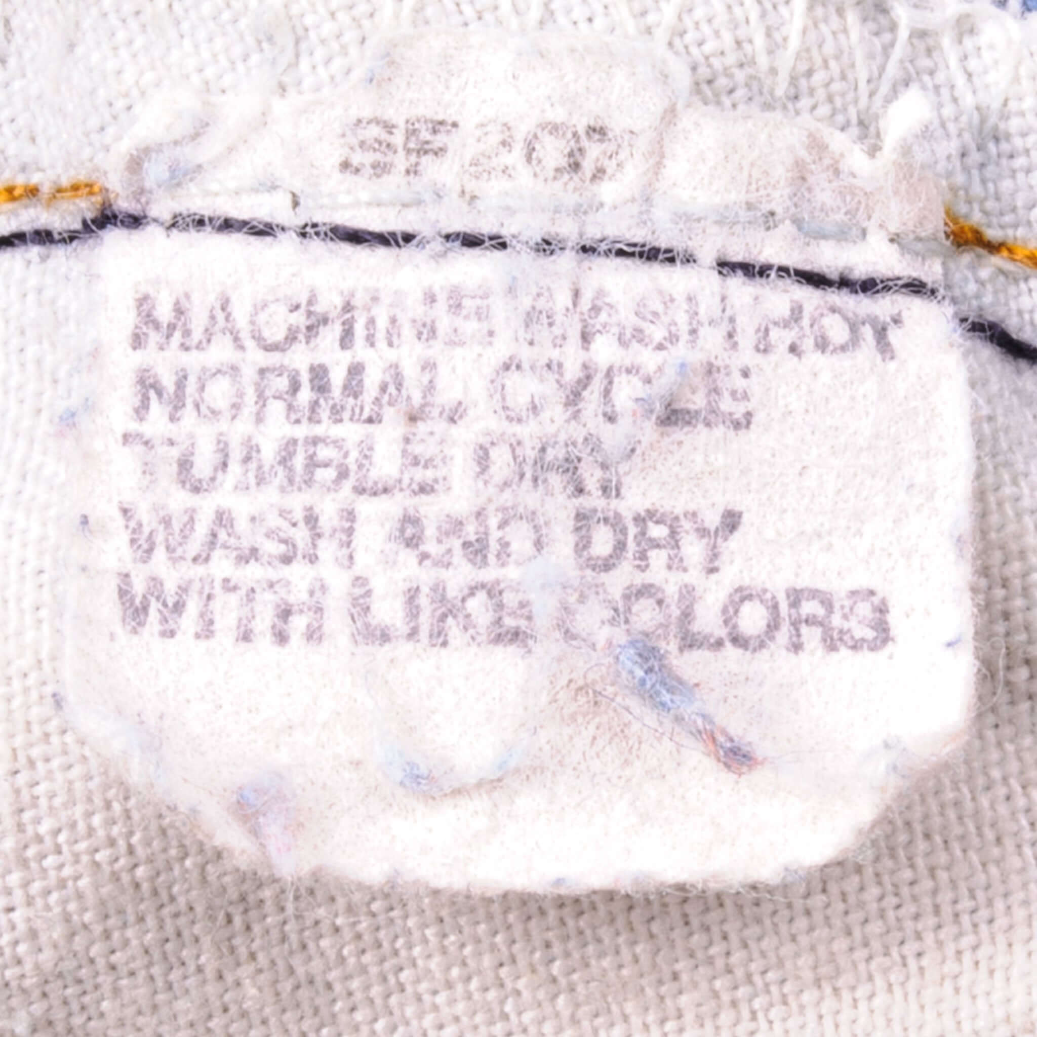 VINTAGE LEVIS 501 JEANS INDIGO 1970-1985 SIZE W38 L33 MADE IN USA