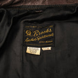 Brooks Leather Sportswear Gold Label Tag