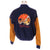 Beautiful bomber jacket Disney The Lion King with suede sleeves and two beautiful embroideries, 1994 Size Medium Made in USA.