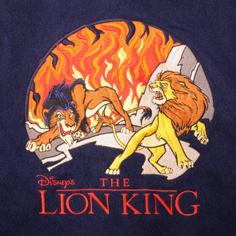 VINTAGE DISNEY THE LION KING BOMBER JACKET 1994 SIZE MEDIUM MADE IN USA