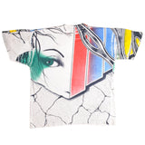 Vintage All Over Print Graphic Tee Shirt 1990s Size XL.