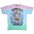 Vintage Tie-Dye Grateful Dead Ship Of Fools Liquid Blue Tee Shirt 2001 Size XL.