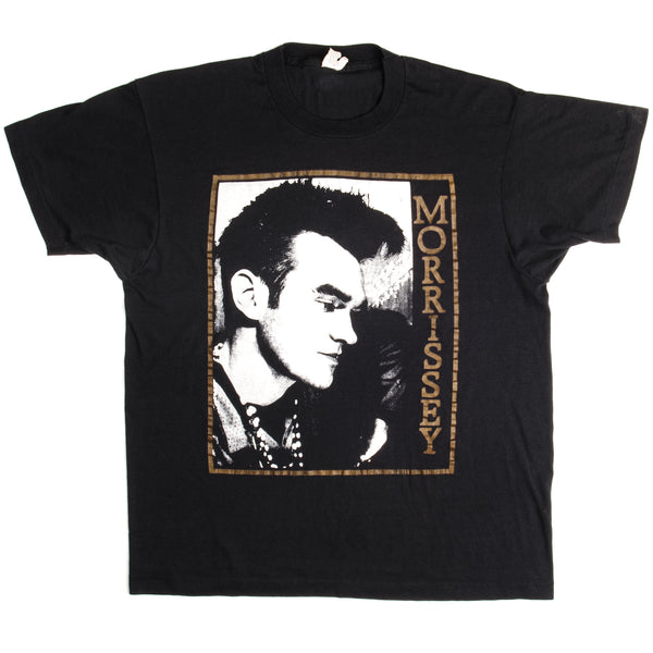 Vintage Morrissey Screen Stars Tee Shirt 1980S Size Large Made In USA With Single Stitch Sleeves.