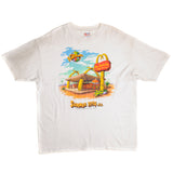 Vintage Mcdonalds The Flintstones Summer 1994 A.D. Tee Shirt Size XL Made In USA With Single Stitch Sleeves.