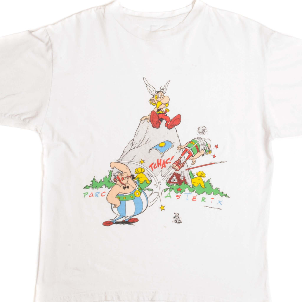 VINTAGE PARC ASTERIX TEE SHIRT 1994 SIZE MEDIUM