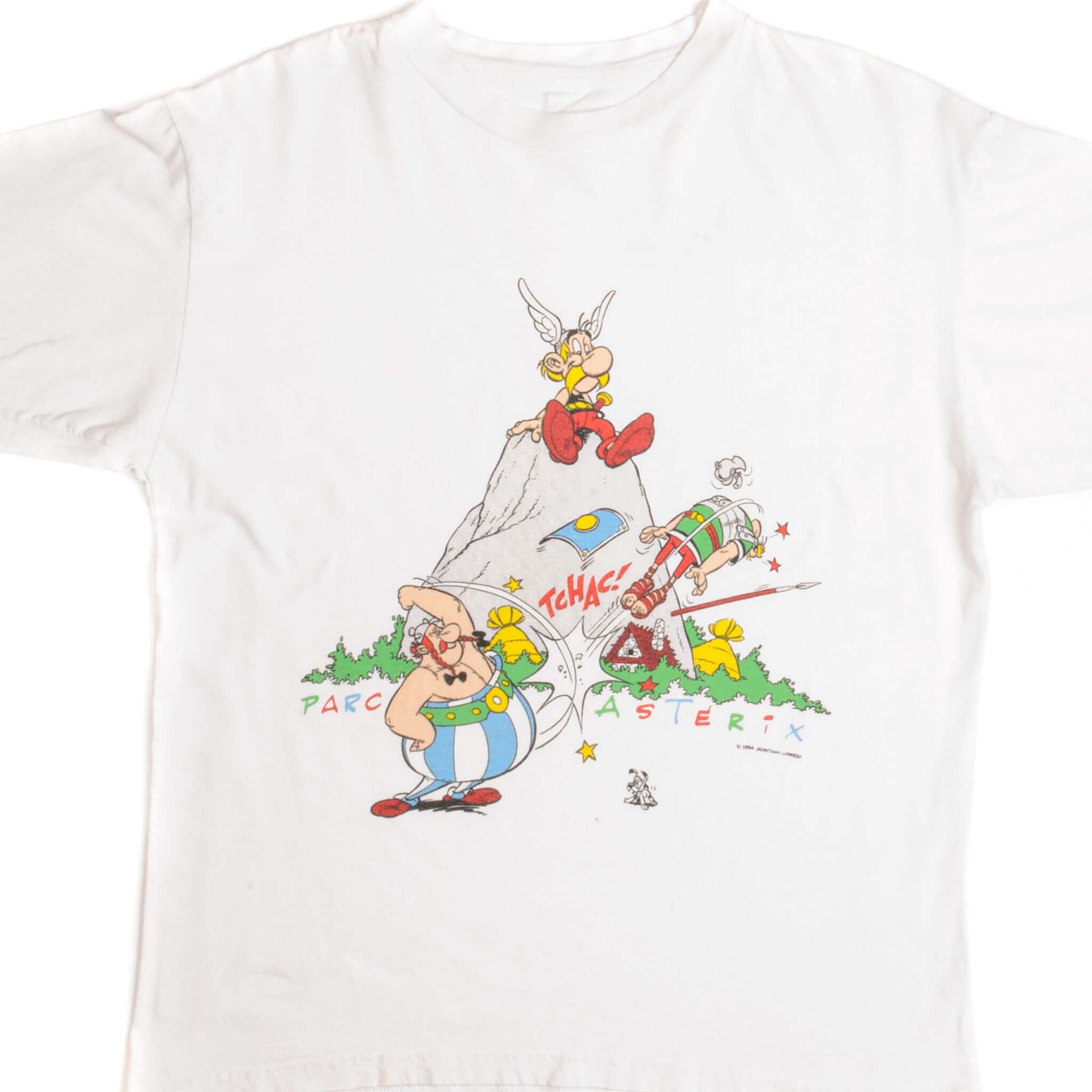 VINTAGE PARC ASTERIX TEE SHIRT 1994 SIZE MEDIUM