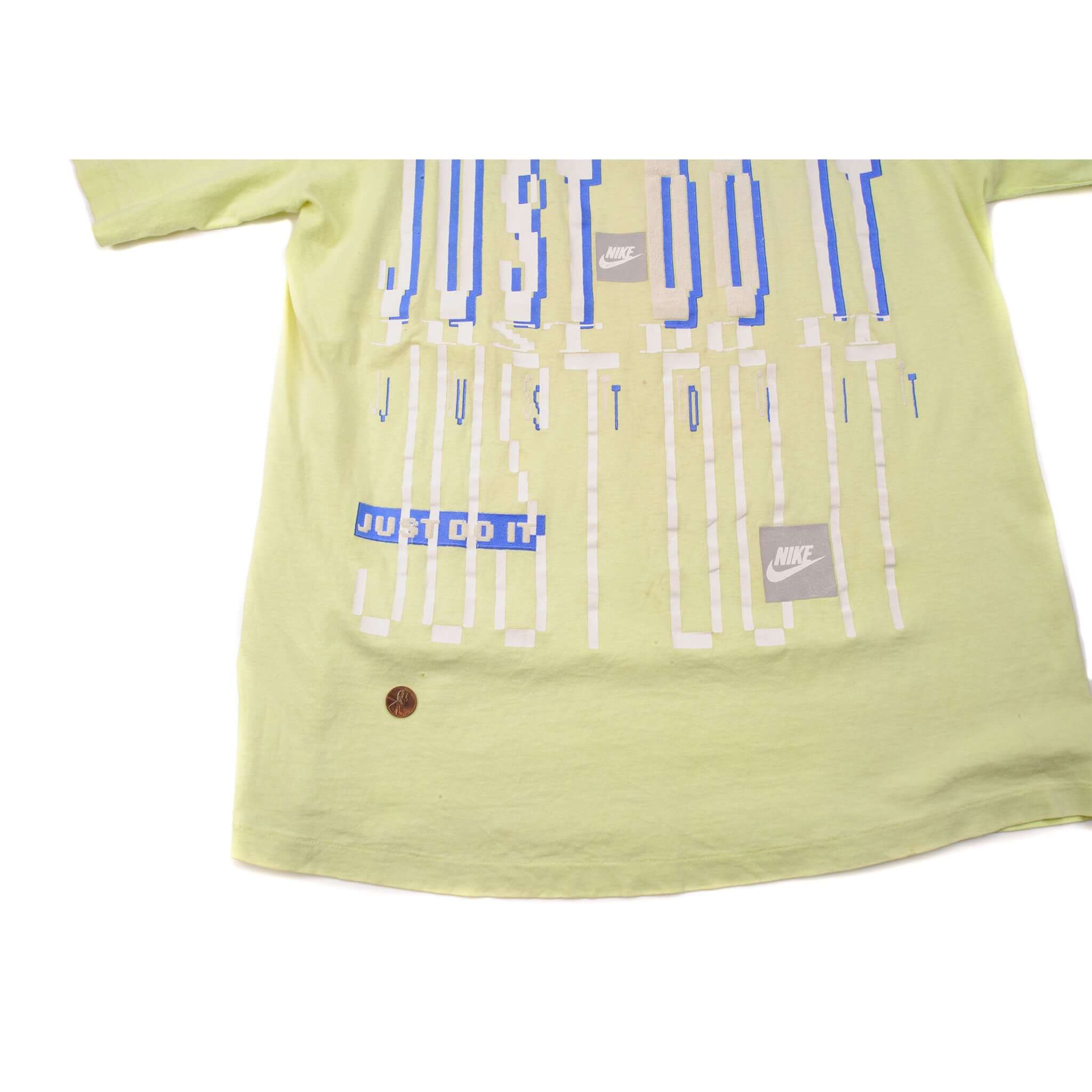 VINTAGE NIKE TEE SHIRT JUST DO IT SIZE MEDIUM MADE IN USA 1987-1992