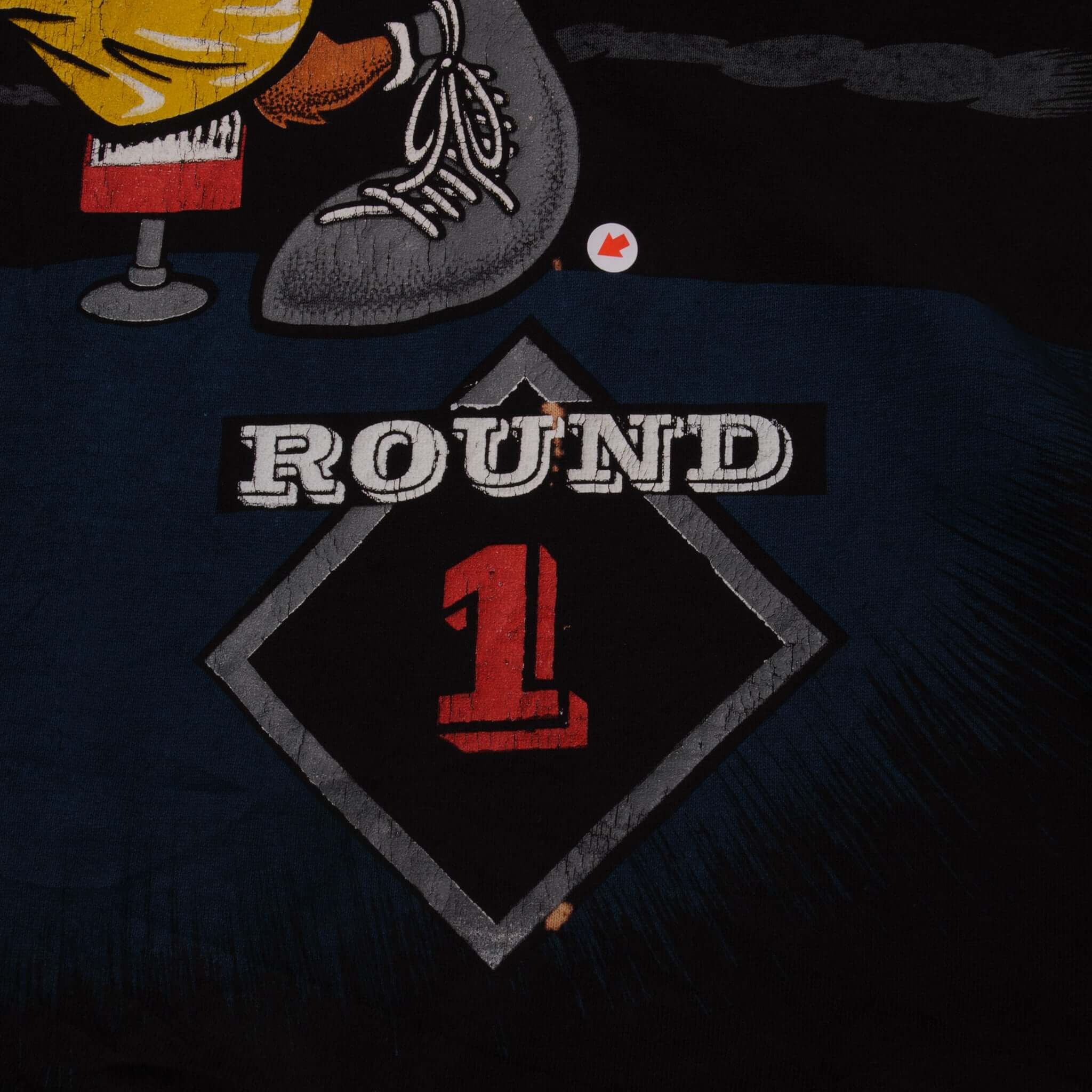 VINTAGE BOXING TAZ LOONEY TUNES  TEE SHIRT 1993 SIZE XL MADE IN USA