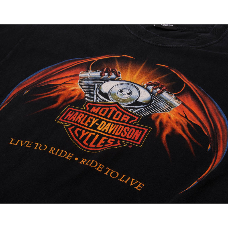 Vintage Harley Davidson "Live To Ride, Ride To Live" Knoxville, TN. Size M.
