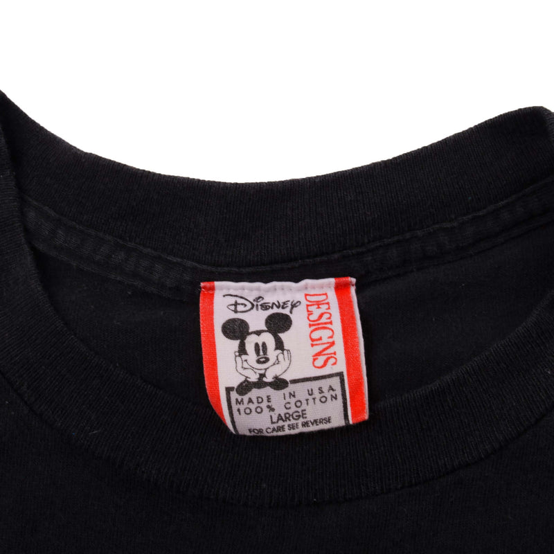 Vintage Disney The Twilight Zone Tower Of Terror Tee Shirt 1990S Size L With Single Stitch Sleeves Made In USA