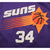 VINTAGE CHAMPION JERSEY SUNS BARKLEY 34 SIZE LARGE MADE IN USA