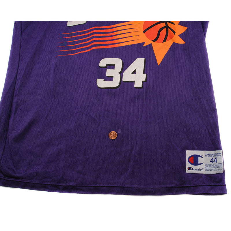 Champion NBA Phoenix Suns Charles Barkley #34 Jersey__PLS SEE PICTURES FOR  SIZE.