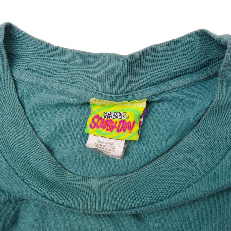 Vintage Surfing Scooby-Doo "Hanging Eight". Tee Shirt 00's Size XLarge. Made In USA