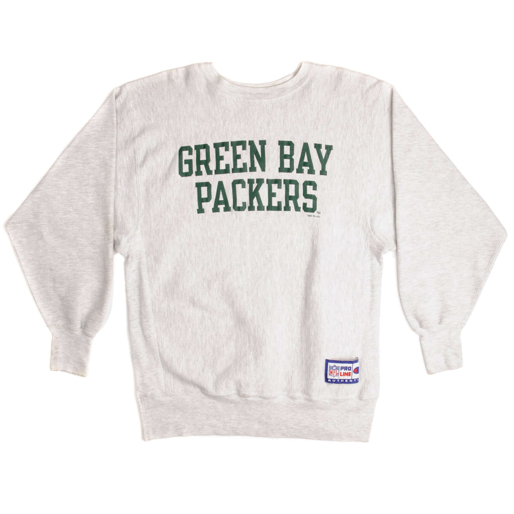VINTAGE NFL GREEN BAY PACKERS CHAMPION REVERSE WEAVE SWEATSHIRT
