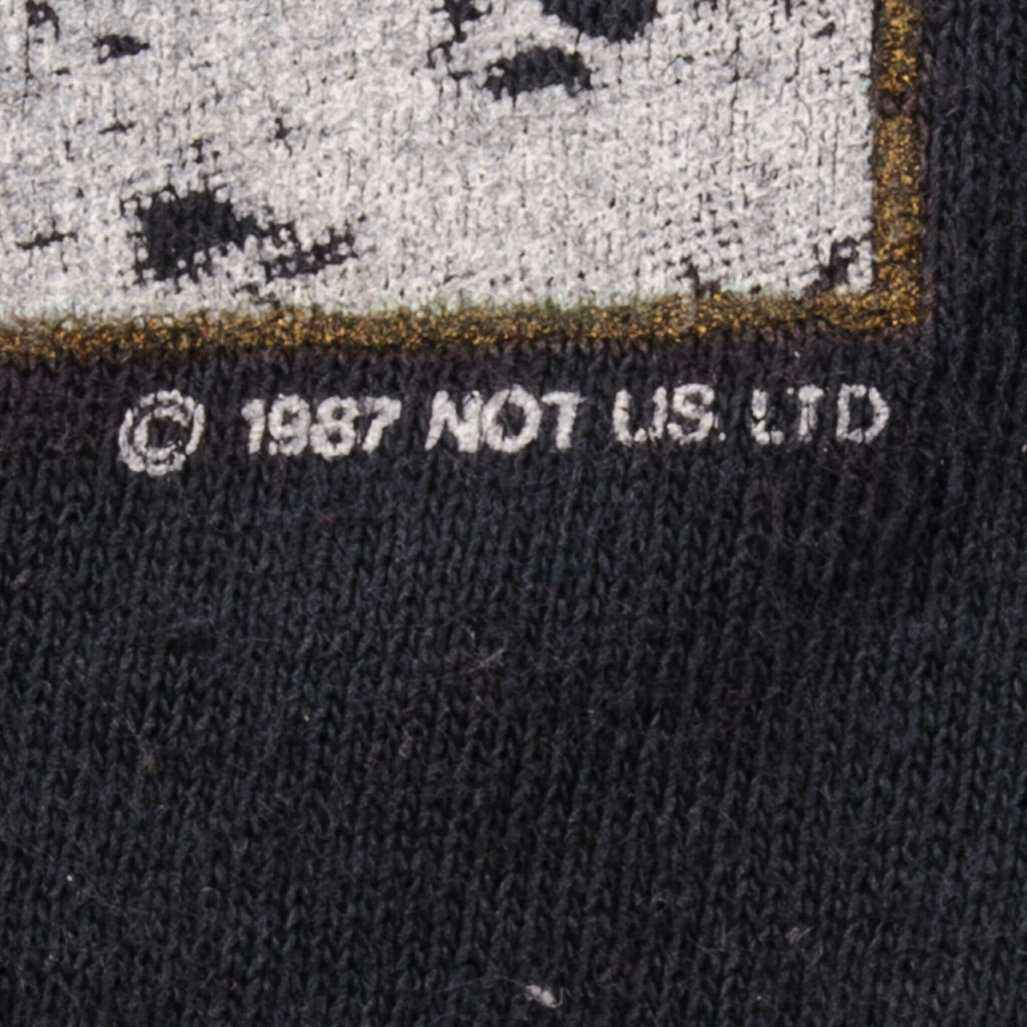 VINTAGE U2 THE JOSHUA TREE TOUR FALL 1987 TEE SHIRT SIZE MEDIUM MADE IN USA