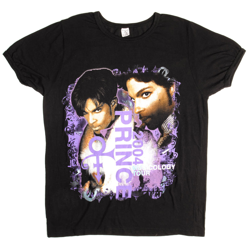 Vintage Prince Musicology Tour 2004 Merona Tee Shirt Size Large.