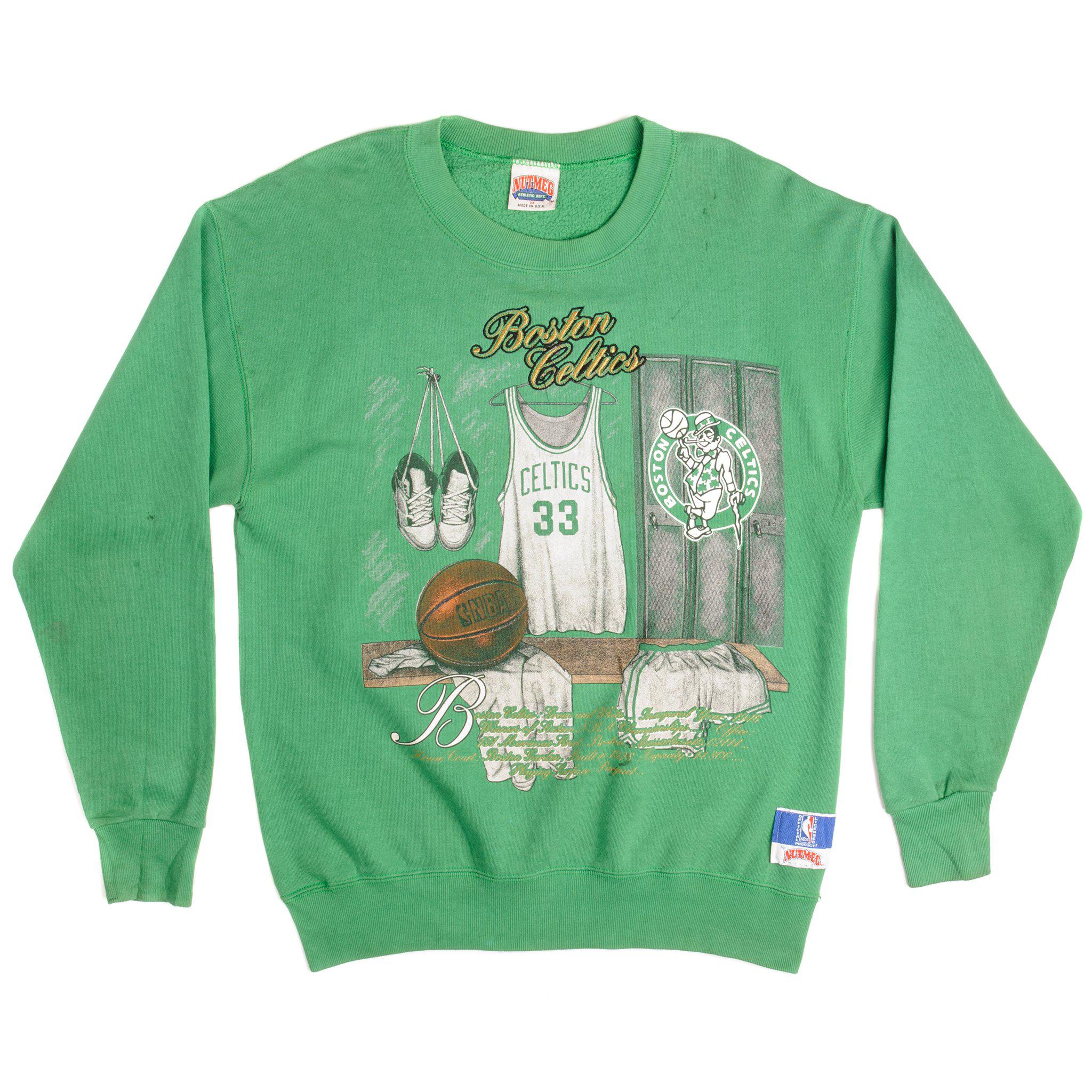 Vintage NBA Boston Celtics Sweatshirt Size Medium Made in USA