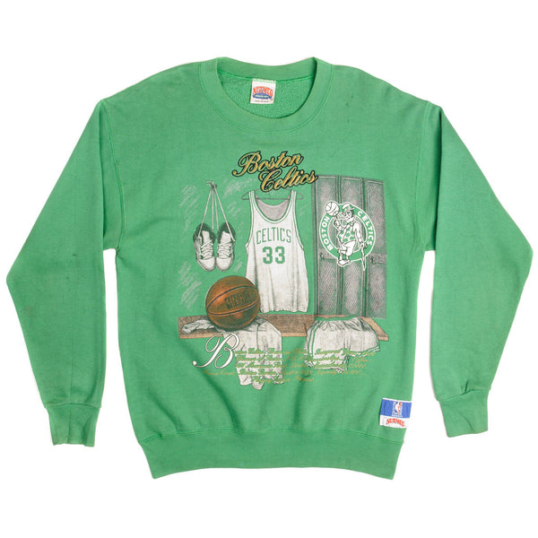 Vintage NBA Boston Celtics Nutmeg Sweatshirt Size Medium Made In USA.