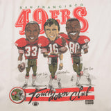 VINTAGE NFL SAN FRANCISCO 49ERS TEE SHIRT 1987 SIZE LARGE MADE IN USA