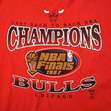 VINTAGE NBA CHICAGO BULLS TEE SHIRT 1987 SIZE XL MADE IN USA