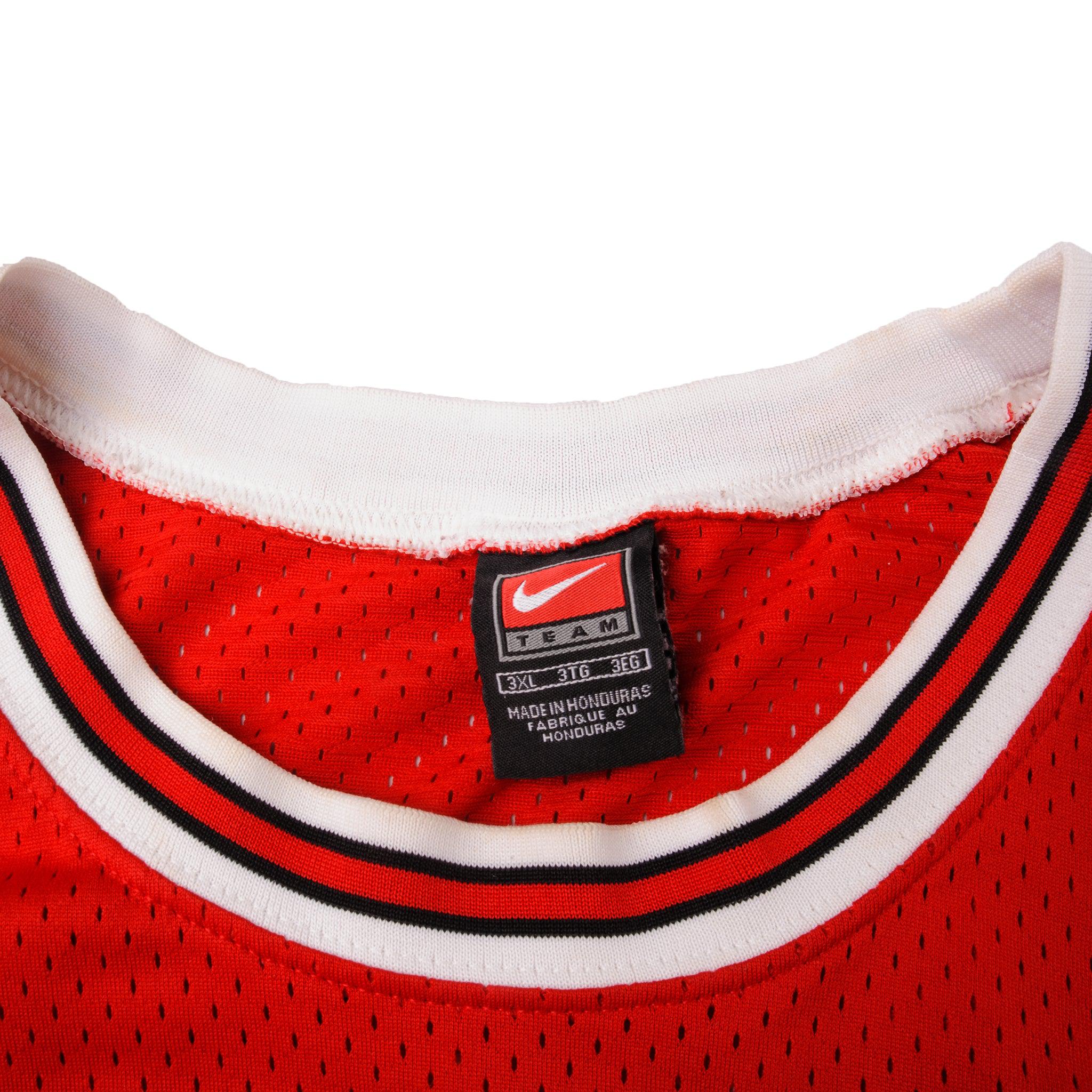 Nike NBA Authentics Chicago Bulls Michael Jordan #23 White Jersey Sz 56  XXXLarge