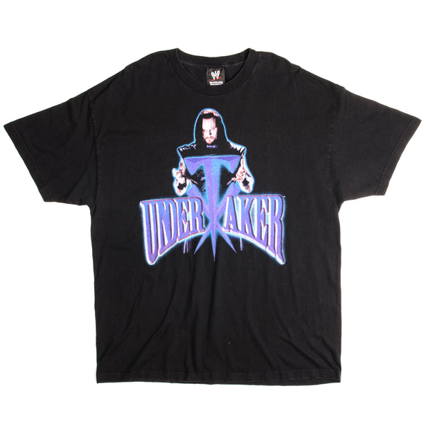 Vintage World Wrestling Entertainment The Undertaker Wrestle Mania Sunday March 14th 2004 Tee Shirt Size X-Large.