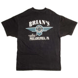 Vintage Harley Davidson One With The Wind Hanes Beefy-T Tee Shirt 1996 Size Large Made In USA With Single Stitch Sleeves.