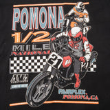 VINTAGE POMONA 1/2 MILES NATIONAL TEE SHIRT 1995 SIZE LARGE MADE IN USA