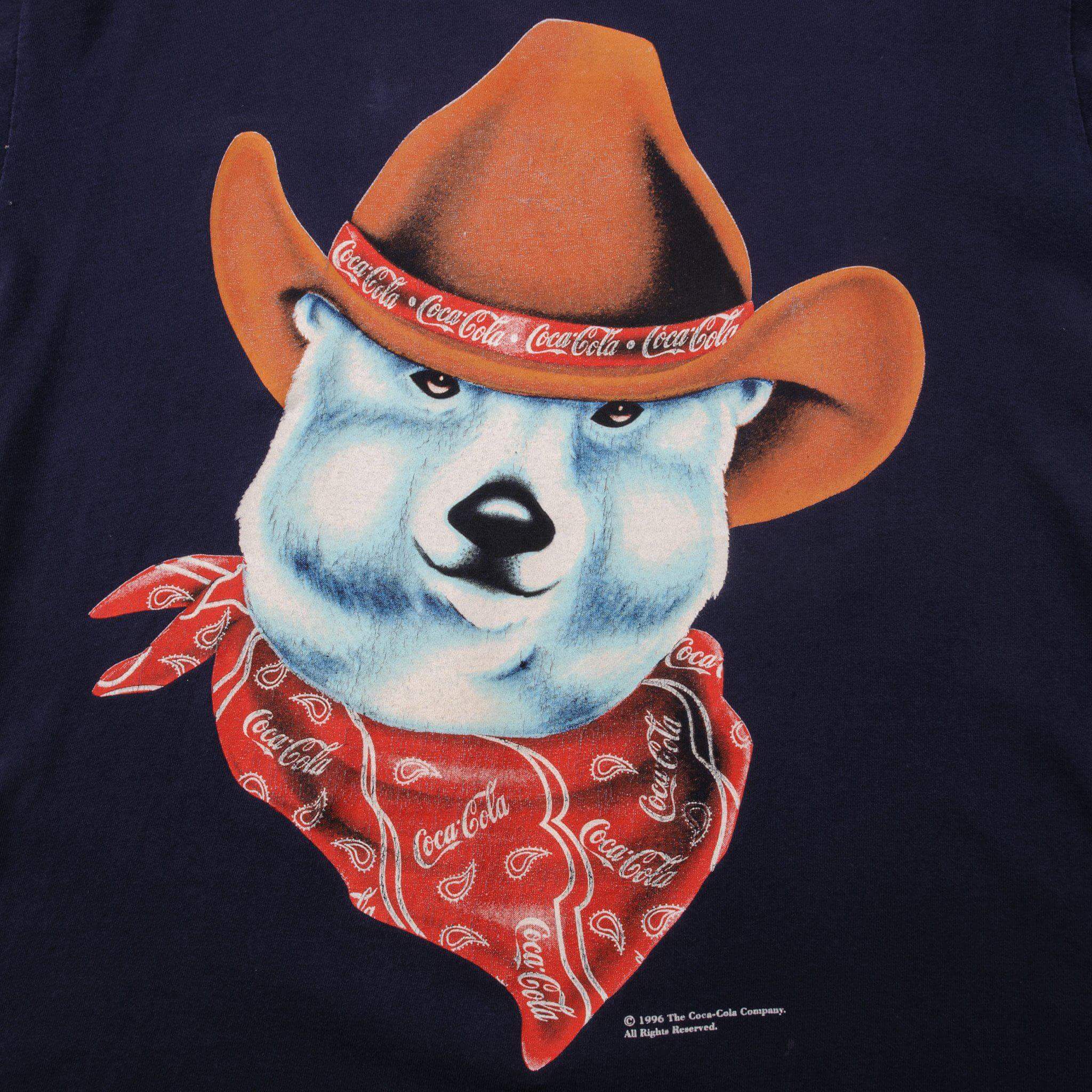 VINTAGE COCA COLA TEE SHIRT 1996 SIZE LARGE MADE IN USA