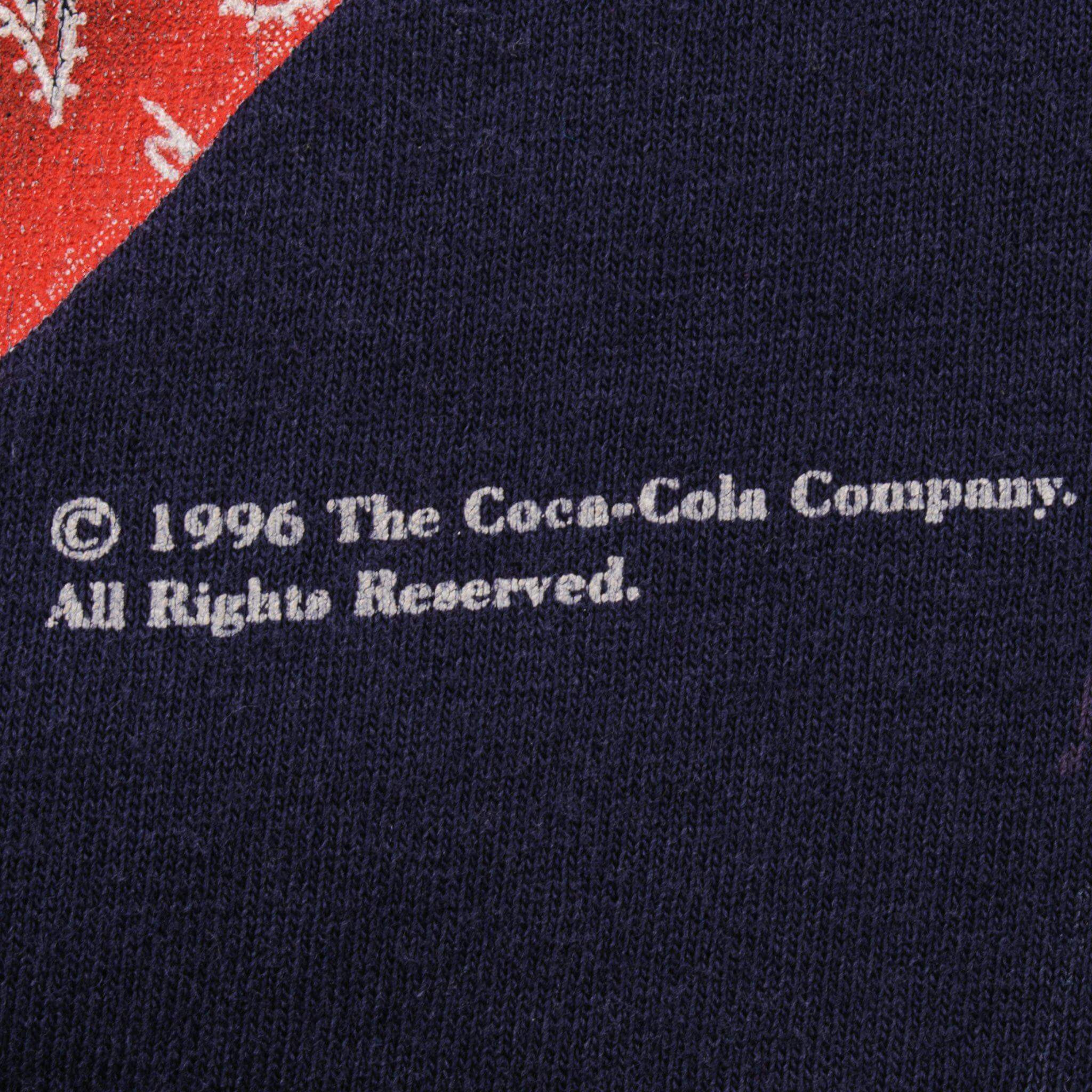 VINTAGE COCA COLA TEE SHIRT 1996 SIZE LARGE MADE IN USA