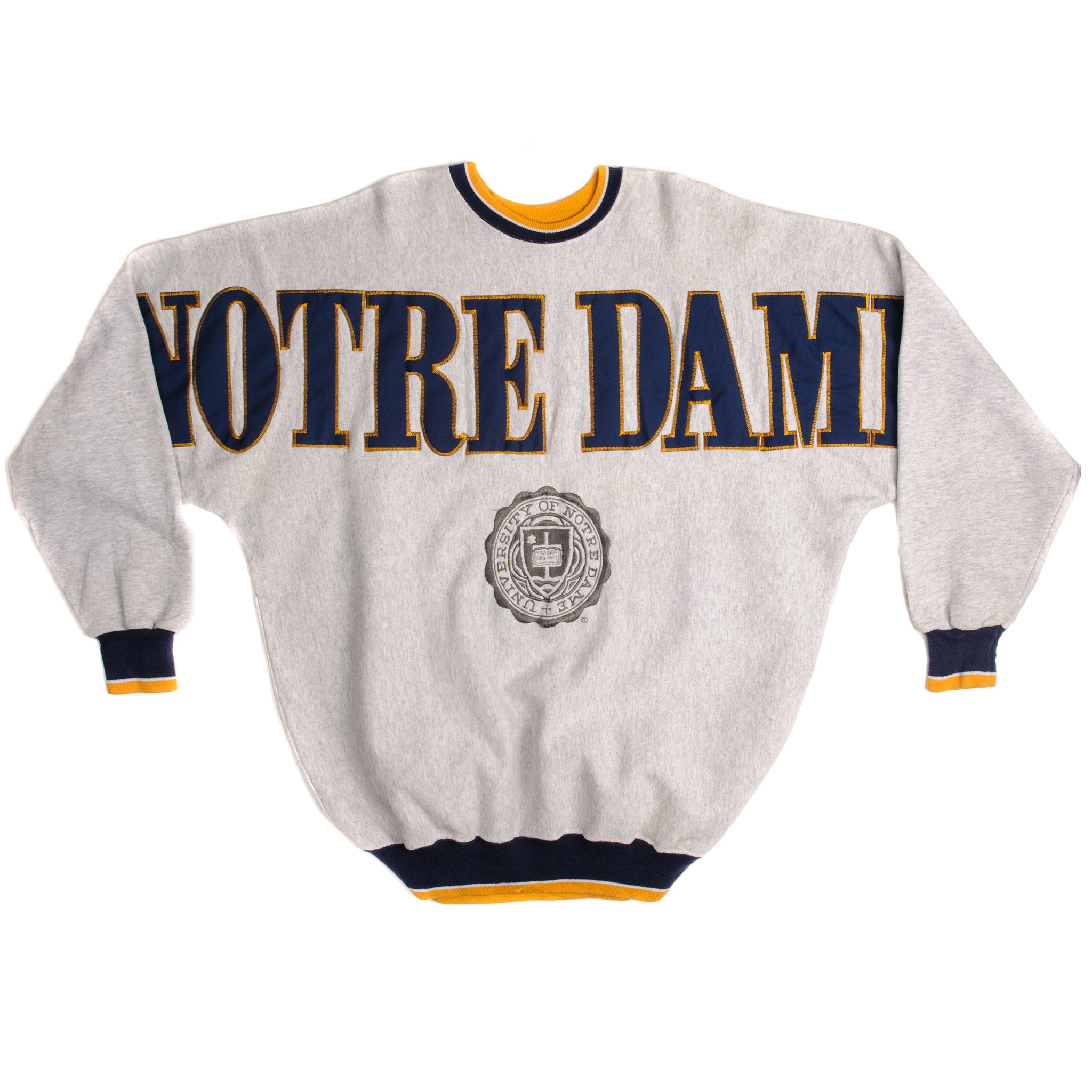 Vintage University of Notre Dame Sweatshirt Size 2XL Made in USA