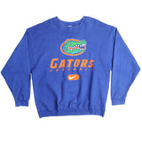 Vintage Nike Team The Gators Football Of The University Of Florida Sweatshirt Early 1990s Size Large Made In USA.