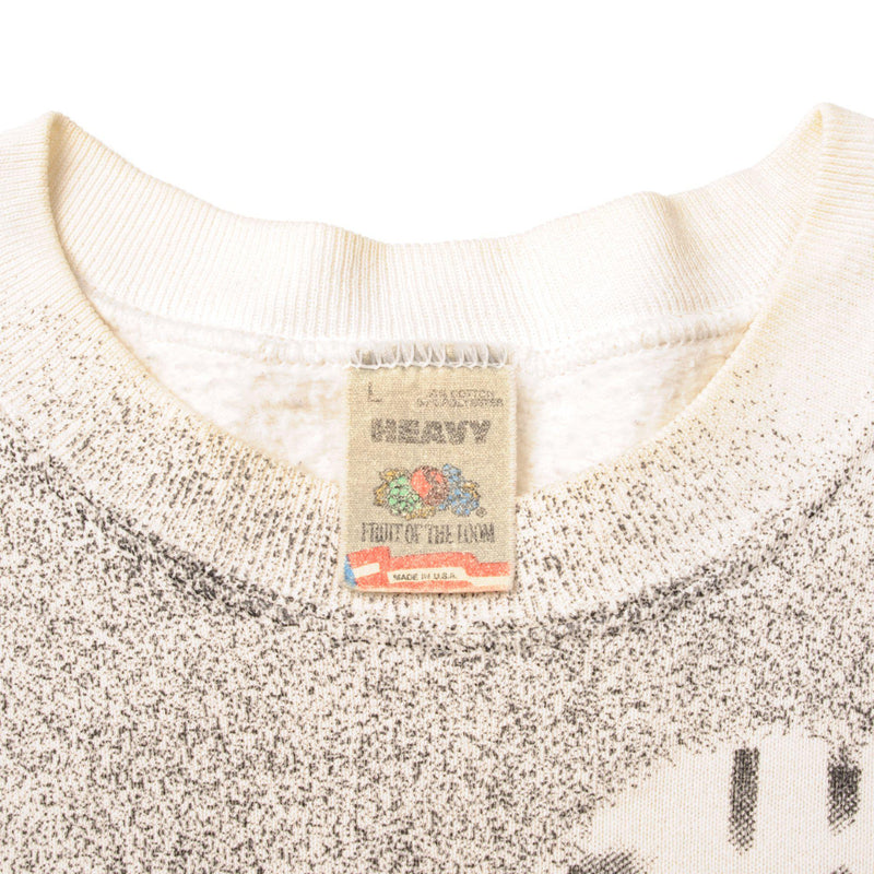Fruit of the Loom Heavy Label Tag 1990s 90s