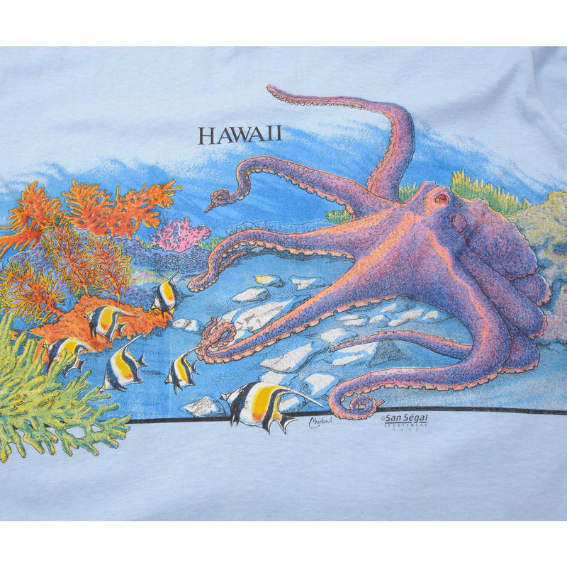VINTAGE HAWAII TEE SHIRT 1989 SIZE XL MADE IN USA