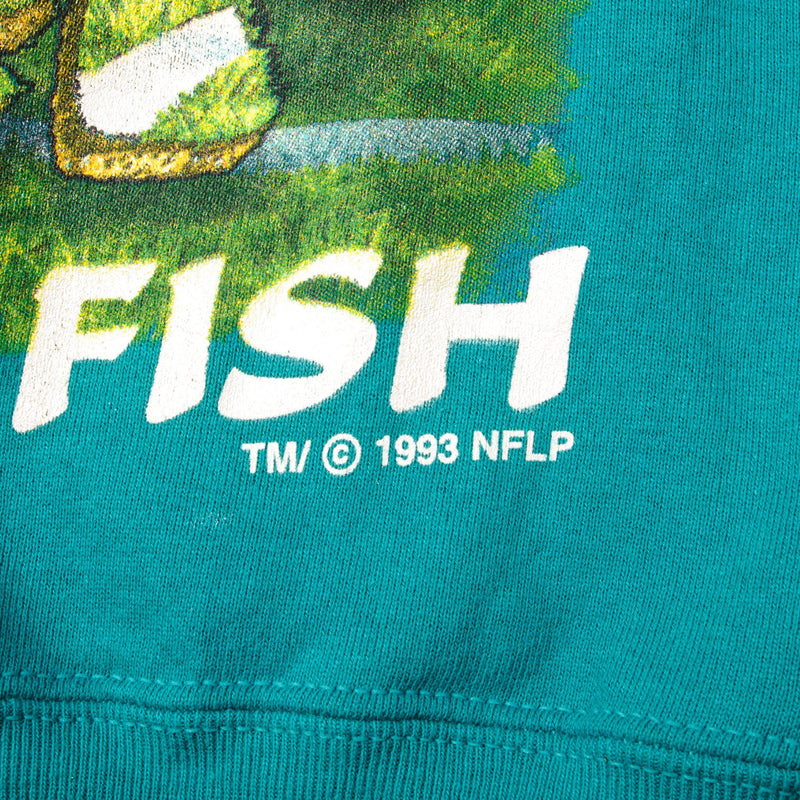 VINTAGE NFL MIAMI DOLPHINS SWEATSHIRT 1993 SIZE XL MADE IN USA
