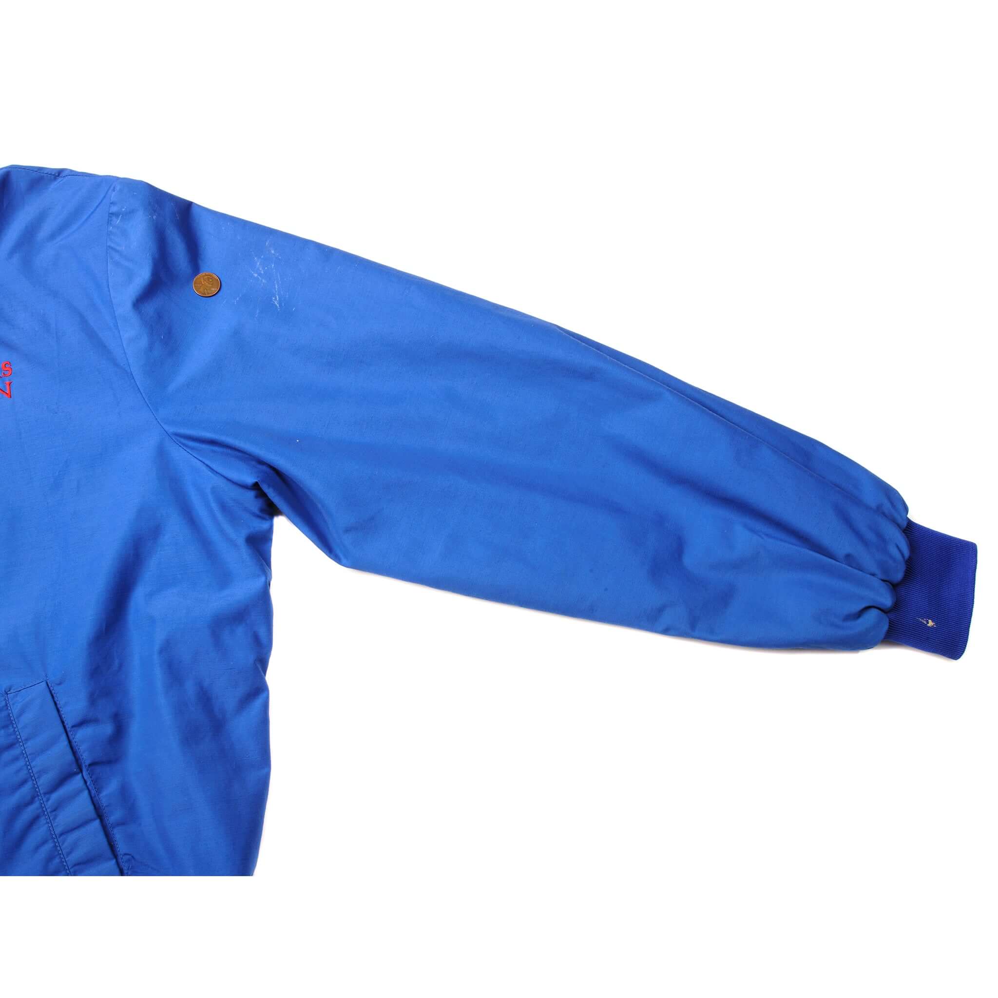 VINTAGE MIKE TYSON BOXING MATCH NYLON JACKET 1987 SIZE LARGE