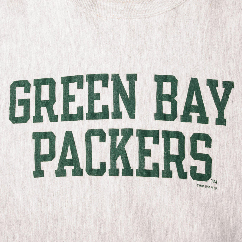 Vintage NFL Green Bay Packers Champion Revere Weave Pro Line Sweatshirt 1994 Size Large.