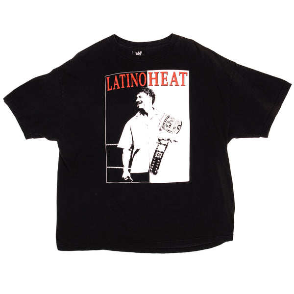 Vintage World Wrestling Entertainment Latino Heat Addicted To The Heat Tee Shirt 2000's Size 2XLarge.