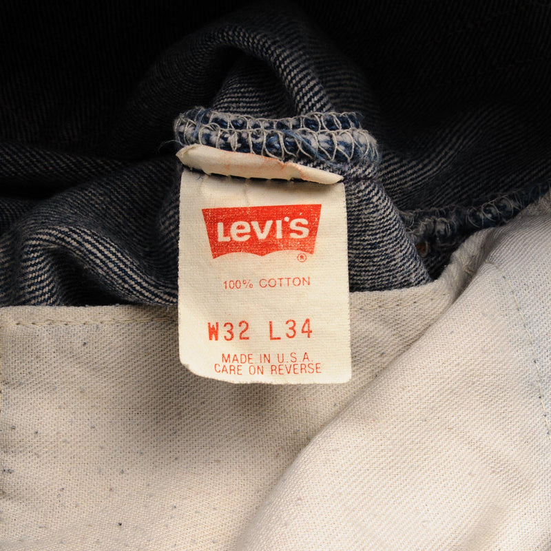 Levi's 501 Label Tag 1988-1993 80s 90s