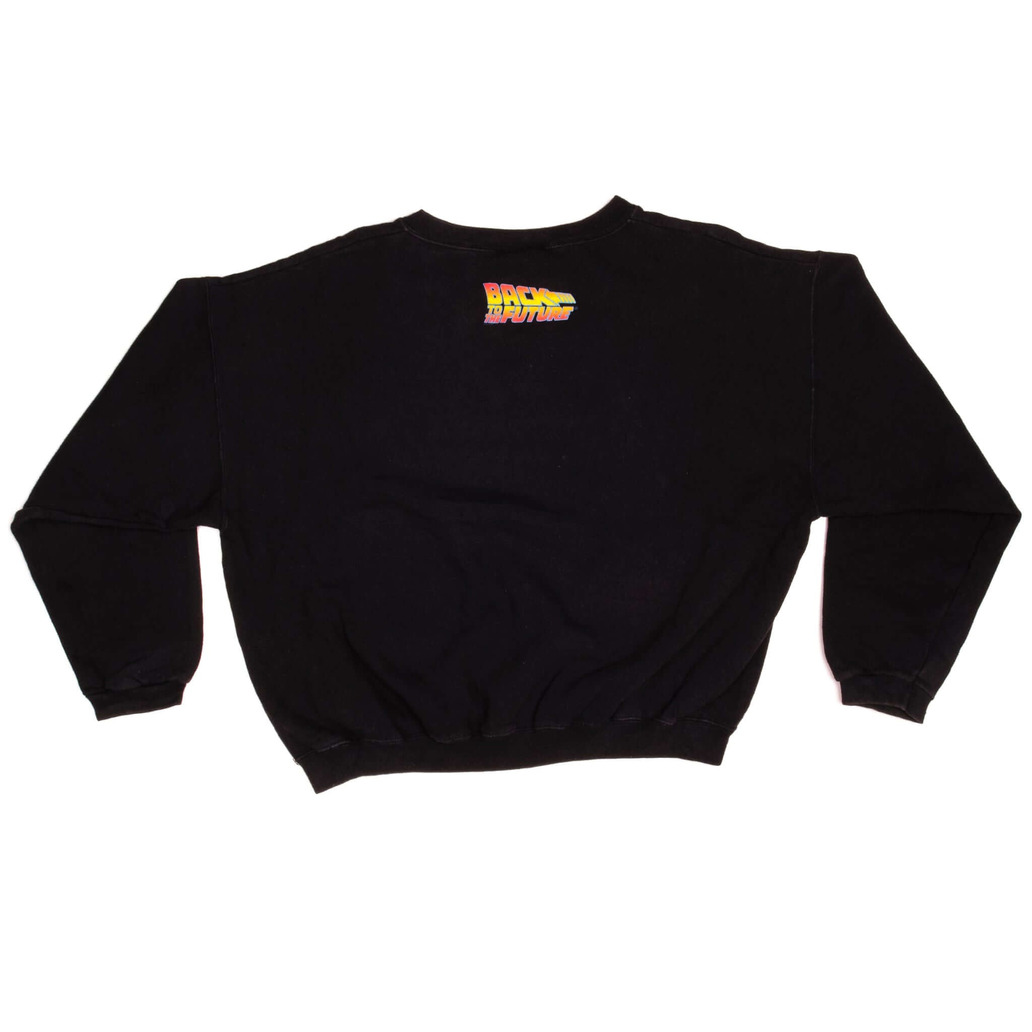 Vintage Back To The Future Universal Studios Sweatshirt Size Large.  Roads ? Where we're going we don't need roads.